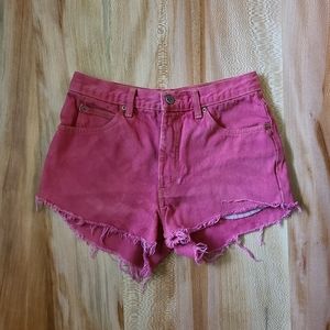 Highwaisted Calvin Klein Denim Cutoff